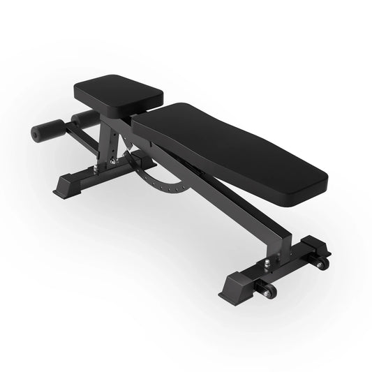 Foldable Adjustable Weight Bench with Leg Attachment for Versatile Workouts -