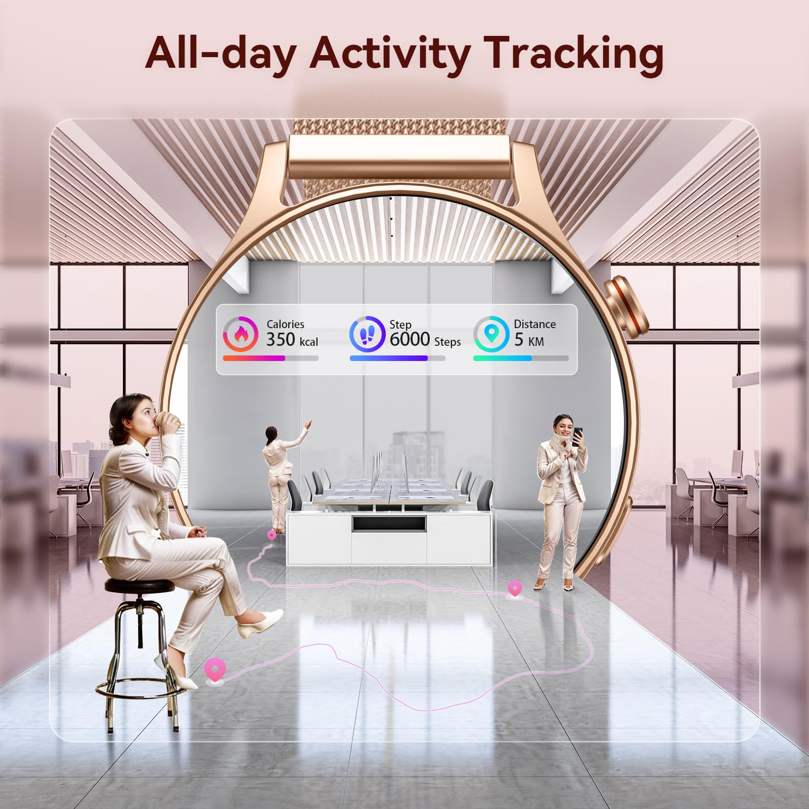Elara Smartwatch - Your Ultimate Health and Fitness Companion -