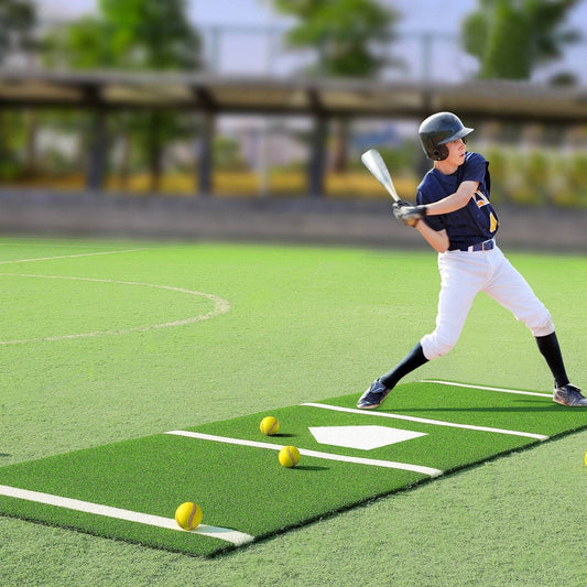 VEVOR Baseball & Softball Hitting Batting Mat - Indoor/Outdoor Training Aid
