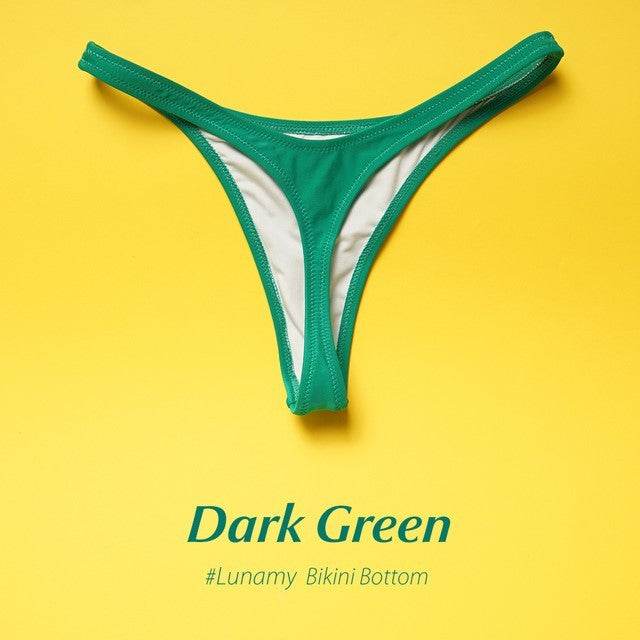 Women’s Thong Bikini Bottoms  Sleek & Comfortable  Premium Nylon - HOPE Athlete Apparel and Wellness
