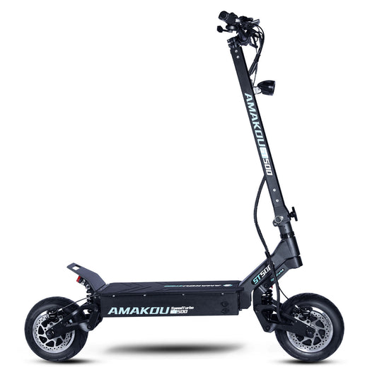 72V Dual Power Electric Scooter - 11" Tire Foldable E-Scooter