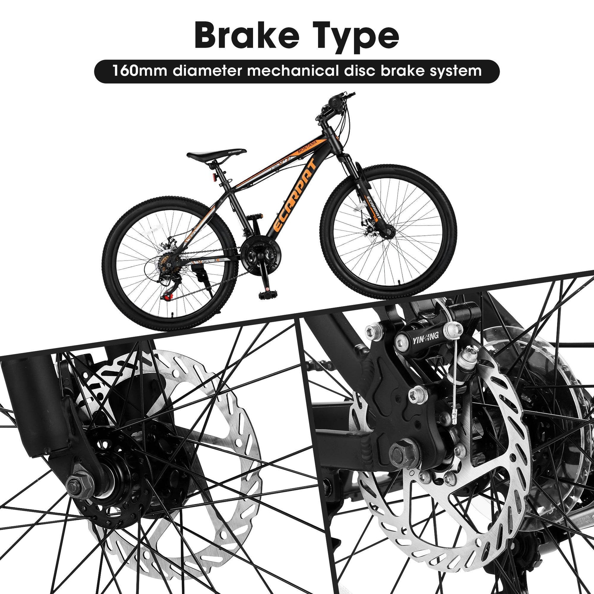 A24299 24-Inch Mountain Bike – Aluminum Frame, Shimano 21-Speed - HOPE Athlete Apparel and Wellness