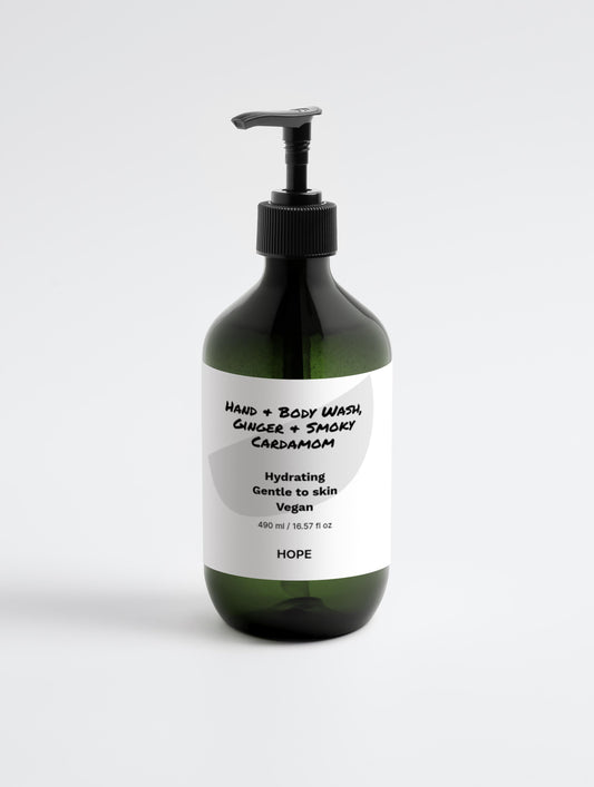 Natural Ginger Body Wash for a Refreshing Cleanse and Invigorating Skin Care -