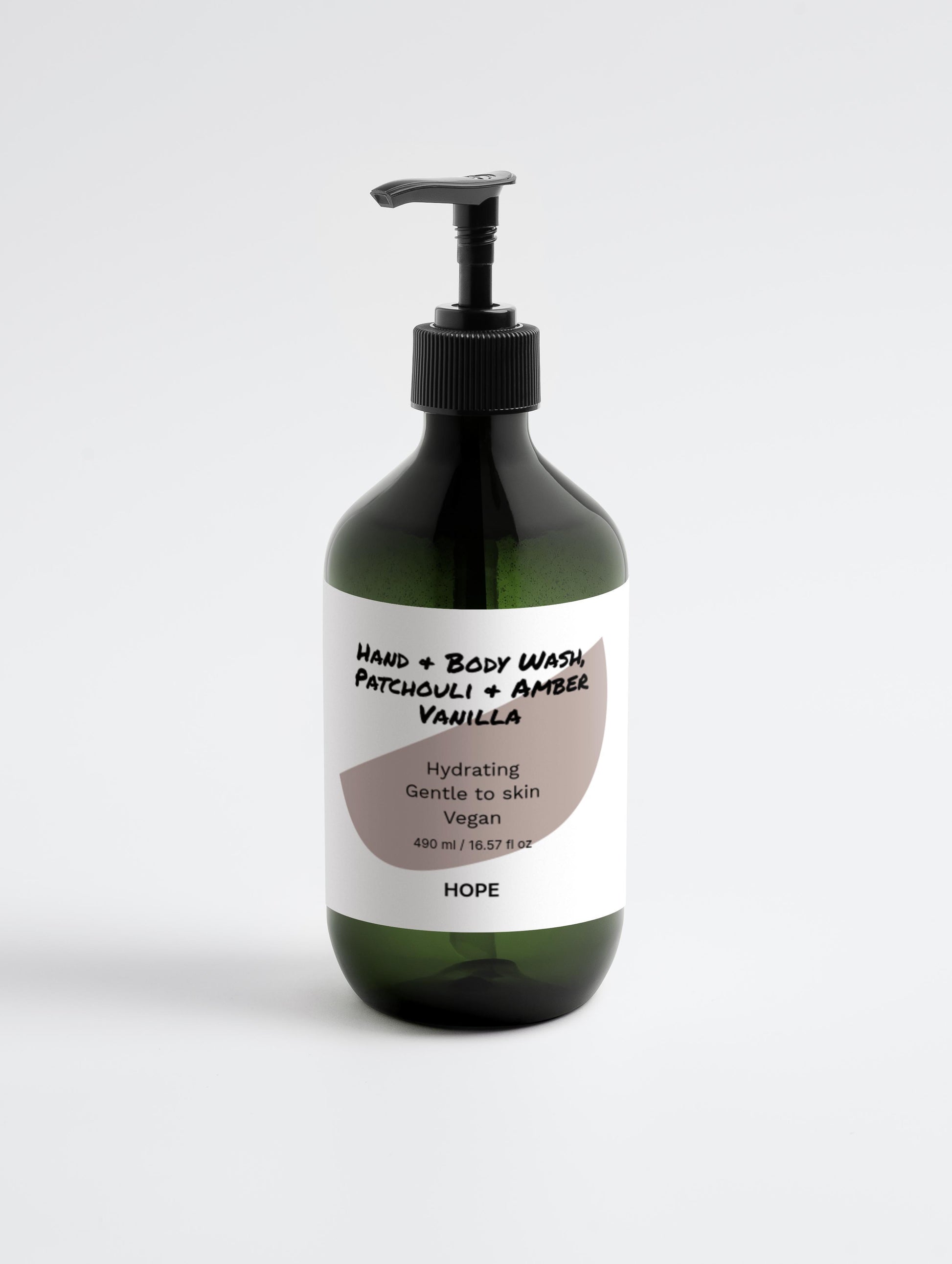 Patchouli Amber Vanilla Hand Wash - Hydrating & Vegan -