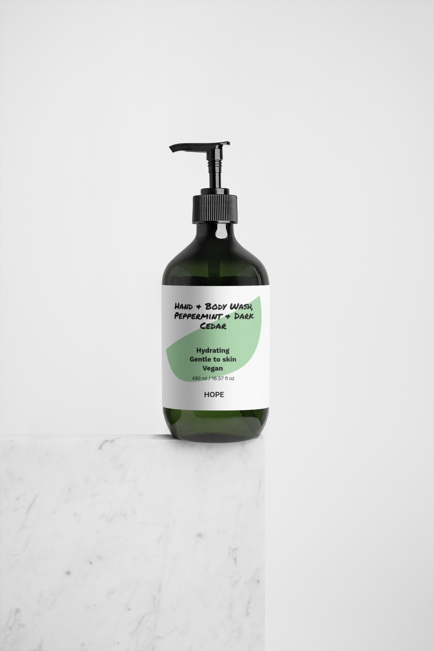Peppermint Cedar Hand Wash - Hydrating & Vegan -