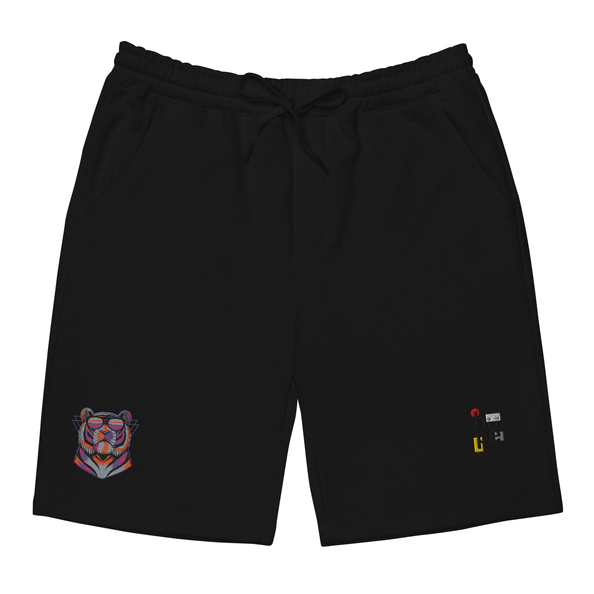 Men's Fleece Shorts with Tiger Design - Performance Hope Apparel - HOPE Athlete Apparel and Wellness