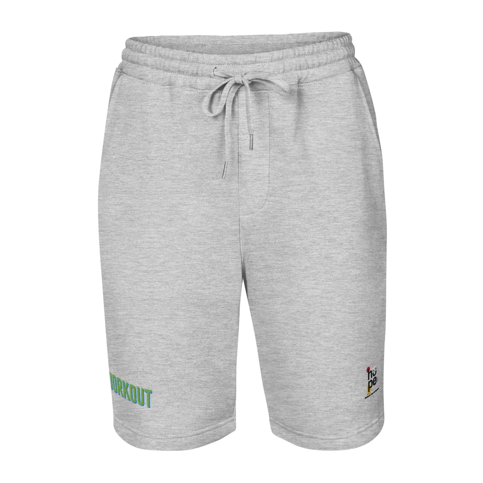 Men's Fleece Shorts Workout Performance - Unleash Your Potential - HOPE Athlete Apparel and Wellness