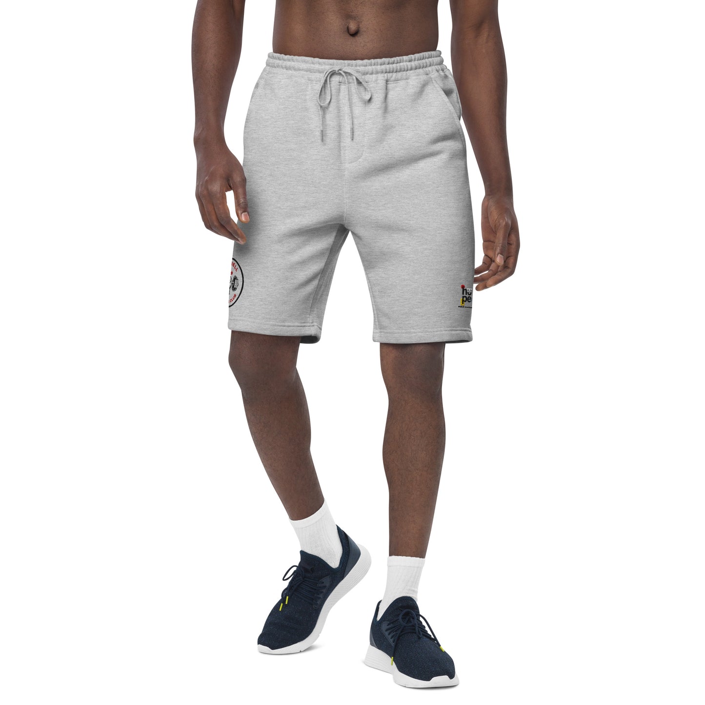 Men's Fleece Shorts Weight Lifting Team - Train Hard, Train Smart