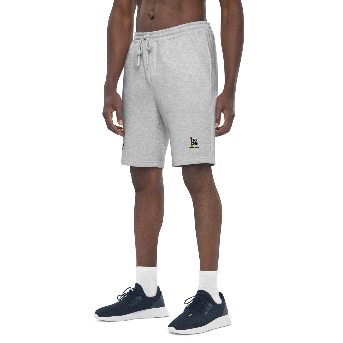 Men's Fleece Shorts Weight Lifting Team - Train Hard, Train Smart