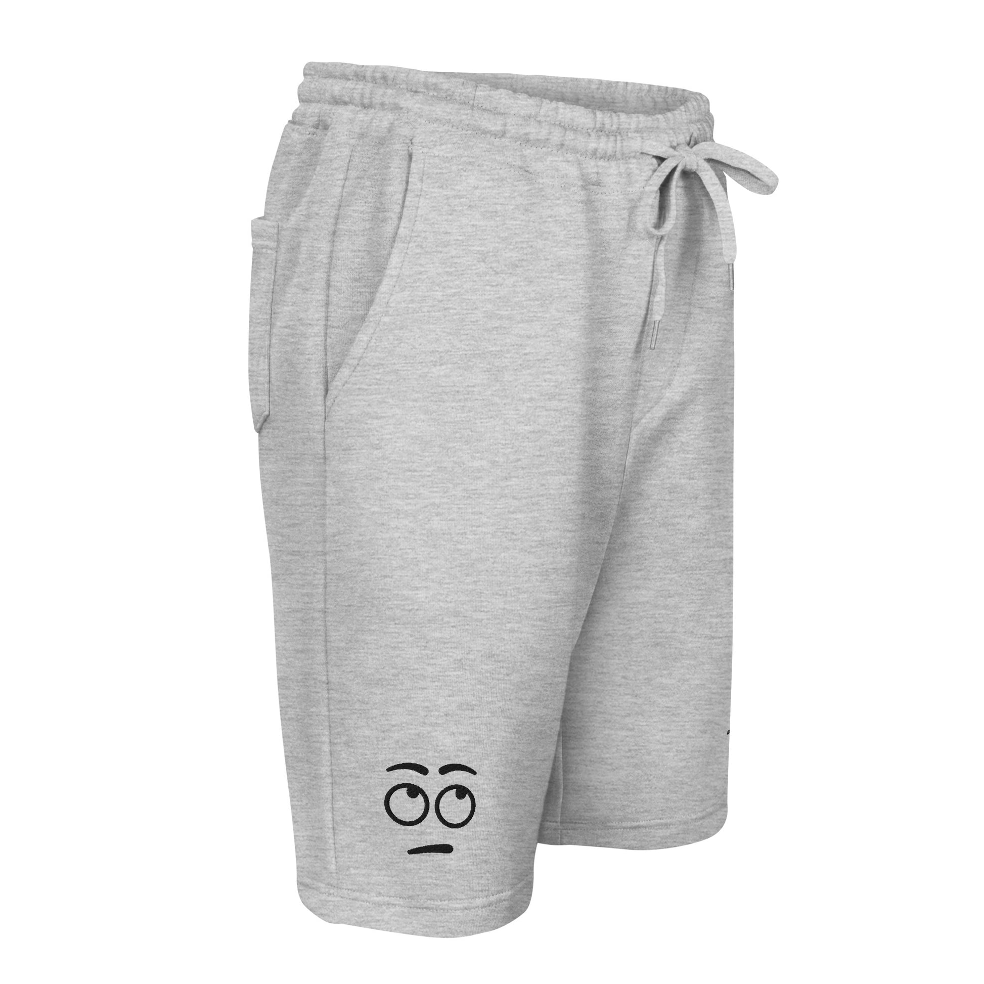 mens-fleece-shorts-heather-grey-right-front