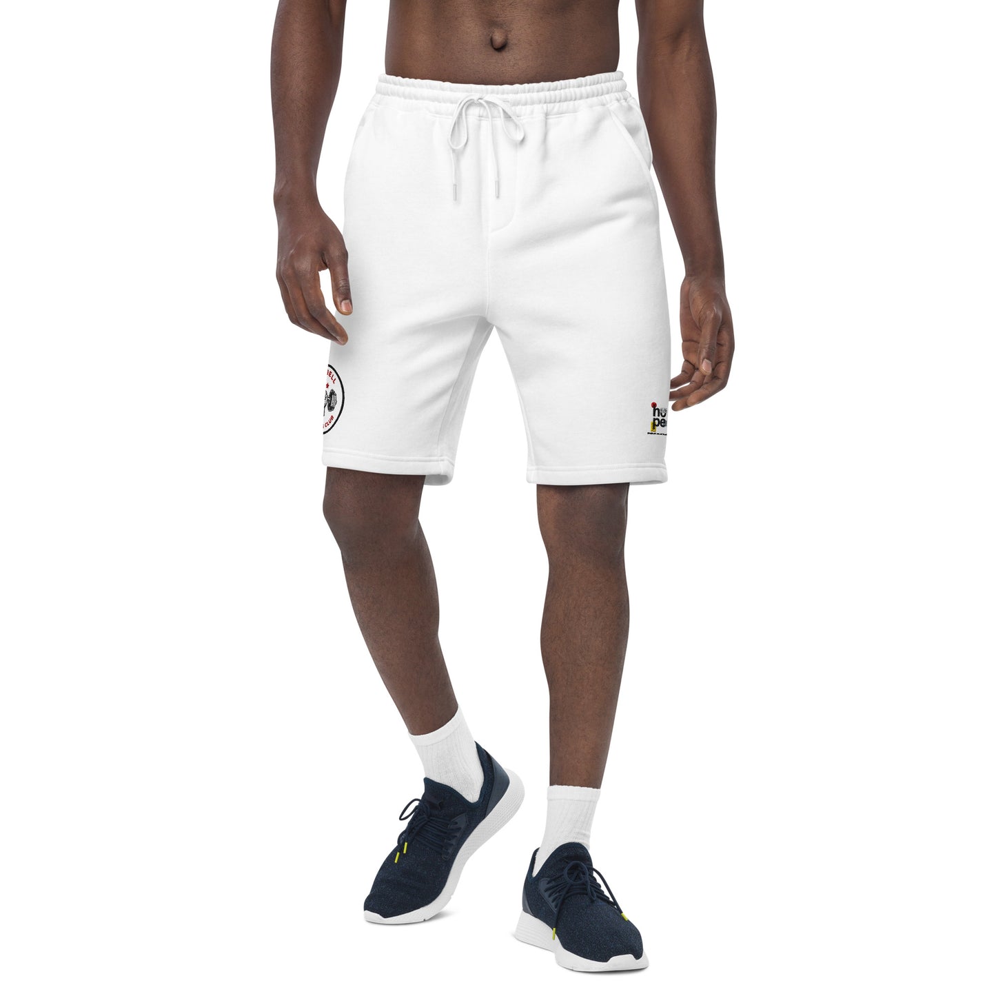 Men's Fleece Shorts Weight Lifting Team - Train Hard, Train Smart