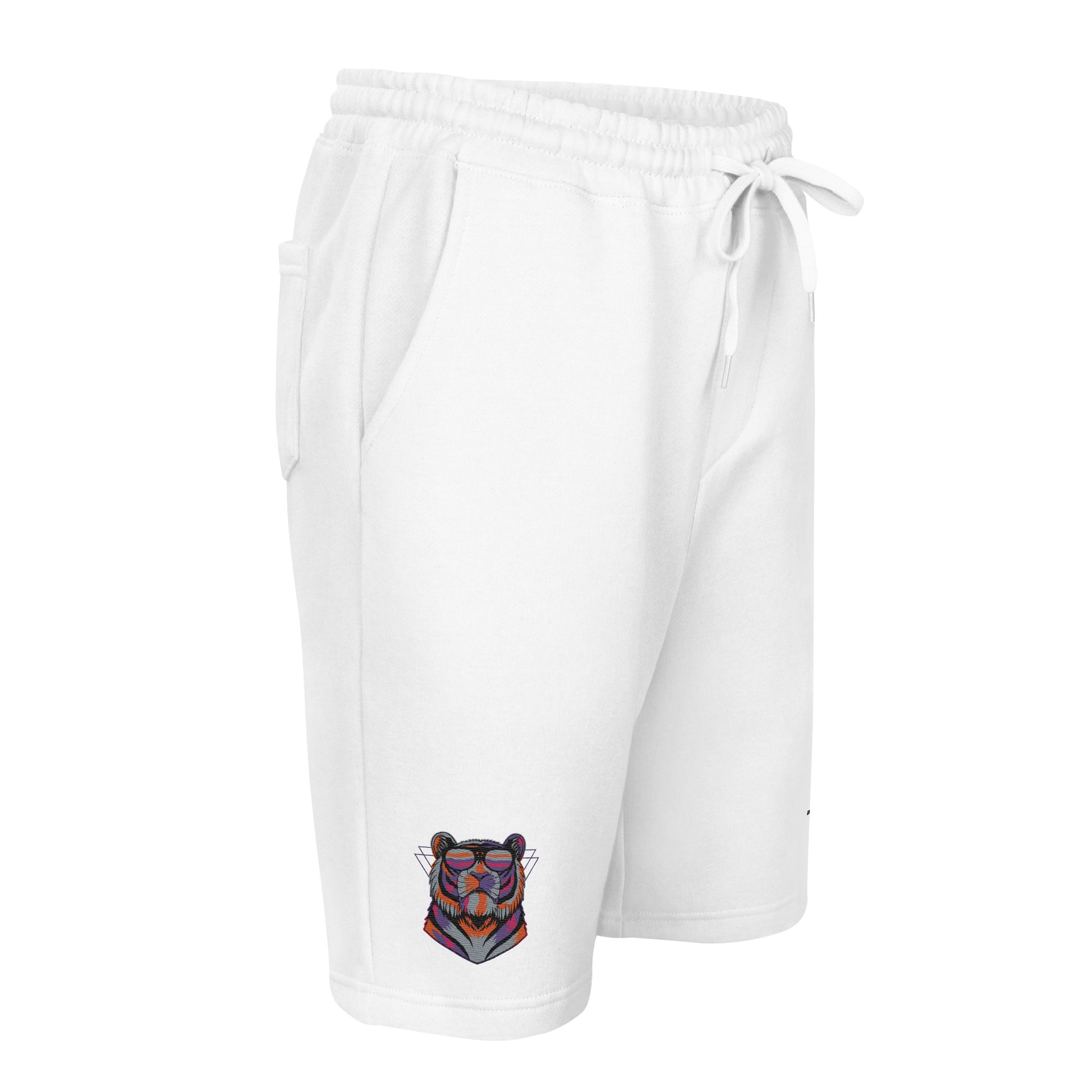 Men's Fleece Shorts with Tiger Design - Performance Hope Apparel - HOPE Athlete Apparel and Wellness