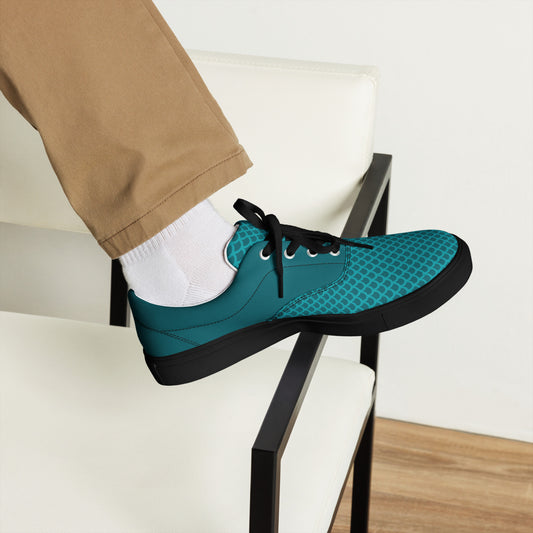 Men's Canvas Shoes - Lace-Up Style Inspired by Ambition -