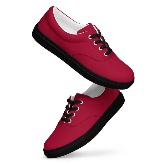 Men's Canvas Shoes – Sleek Lace-Up Design for Inspired Passion -