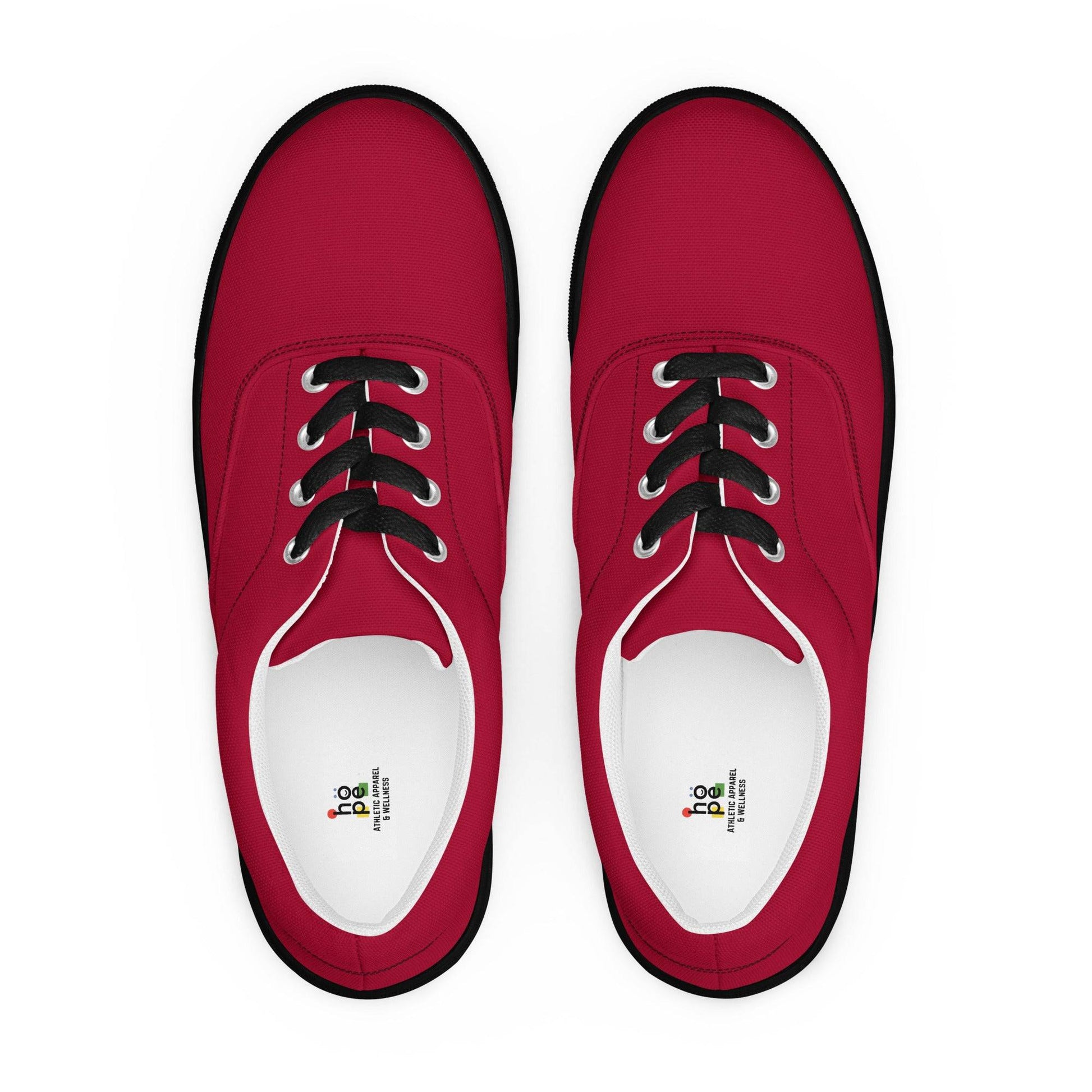 Men's Canvas Shoes – Sleek Lace-Up Design for Inspired Passion -