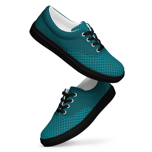 Men's Canvas Shoes - Lace-Up Style Inspired by Ambition -
