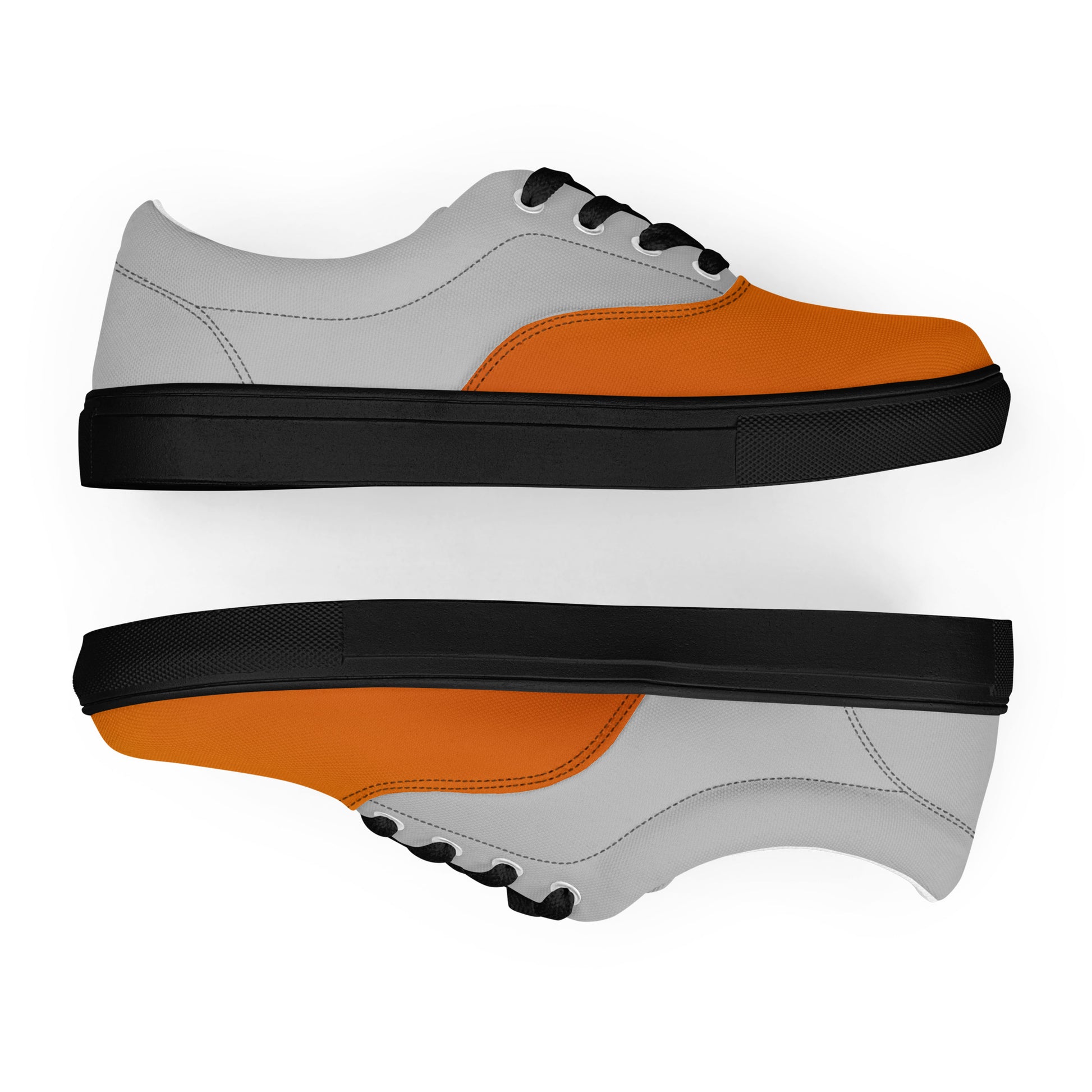 Men's Halloween Canvas Shoes - Sleek Lace-Up Design for Ultimate Comfort and Style -