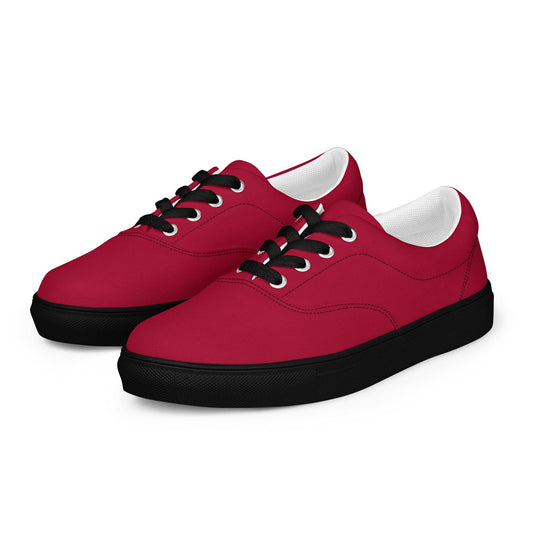 Men's Canvas Shoes – Sleek Lace-Up Design for Inspired Passion -