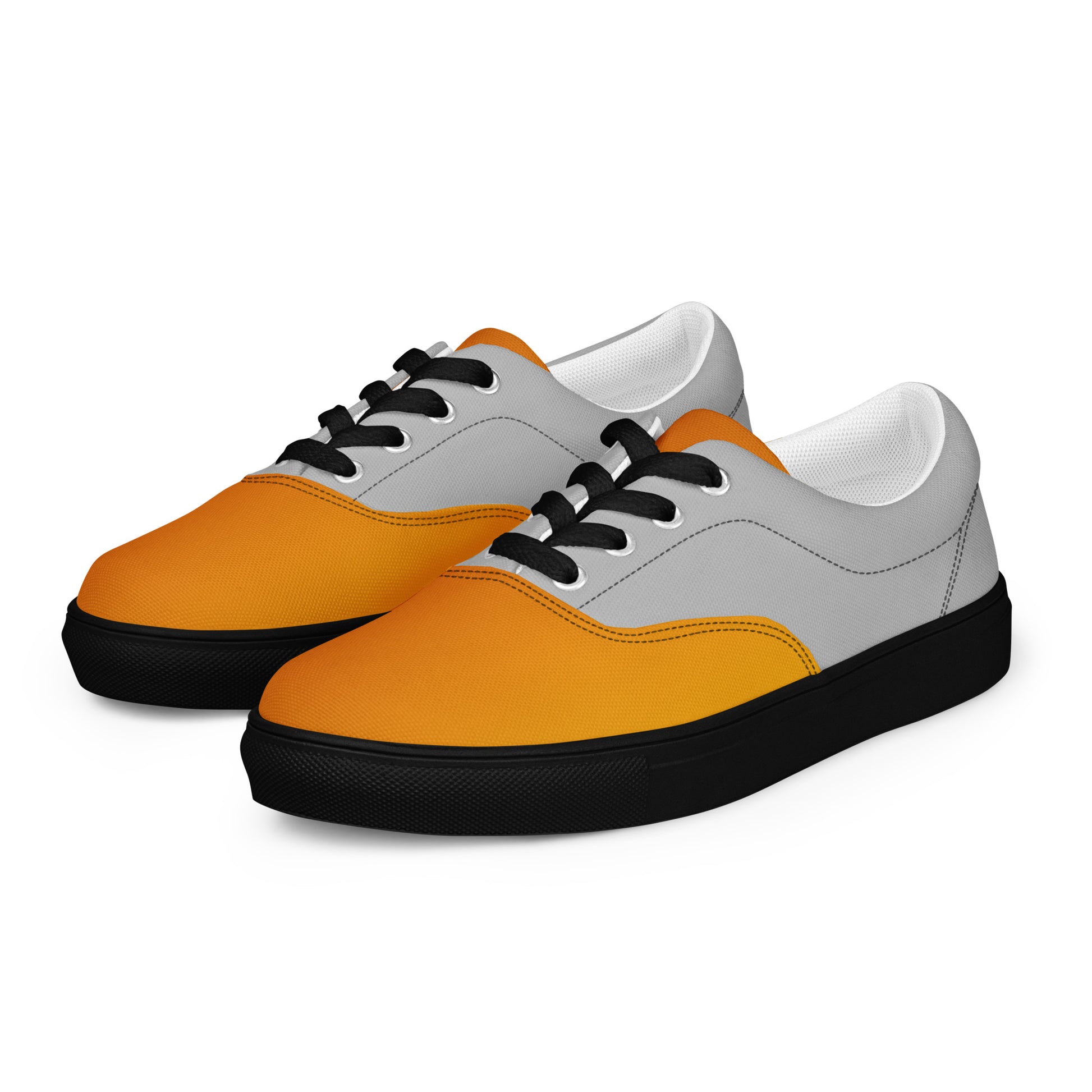 Men's Halloween Canvas Shoes - Sleek Lace-Up Design for Ultimate Comfort and Style -