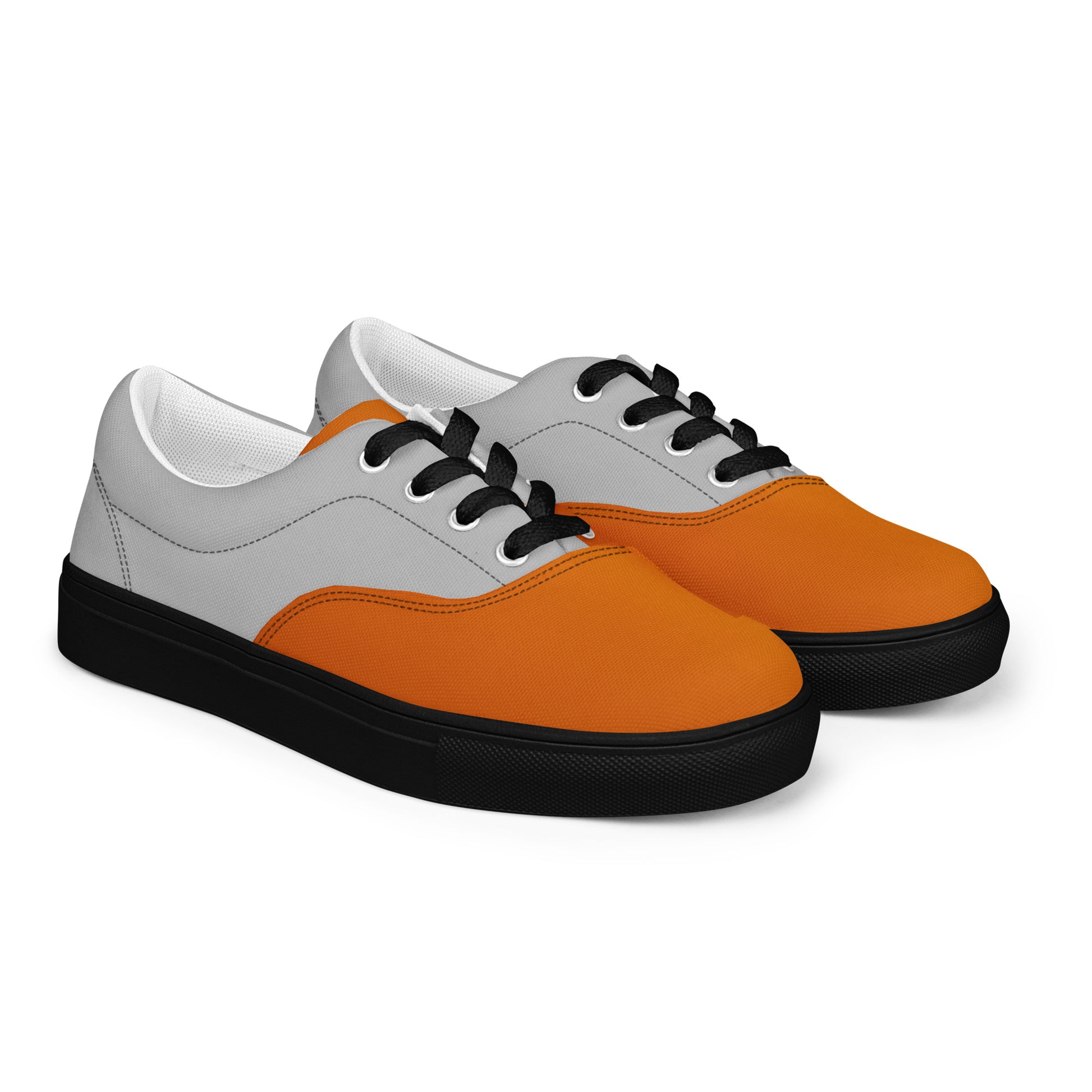 Men's Halloween Canvas Shoes - Sleek Lace-Up Design for Ultimate Comfort and Style -
