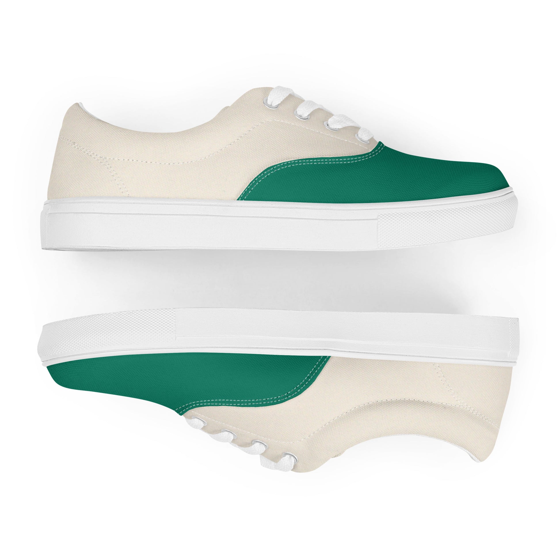 Men's Canvas Shoes – Eco-Friendly Lace-Up Design Inspired by Nature -