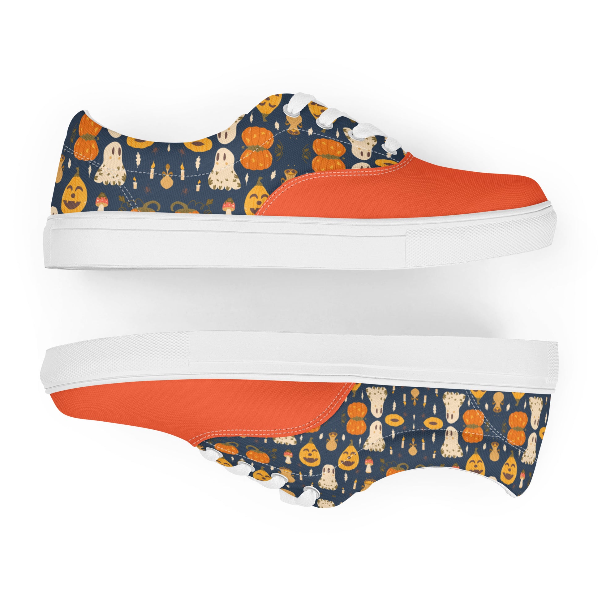 Men’s Lace Up Canvas Shoes – Sleek Design for Stylish Halloween Looks -