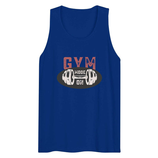 Men's Fitness Tank Top Gym Mode On | Premium Fitness Apparel for Motivation - HOPE Athlete Apparel & Wellness 