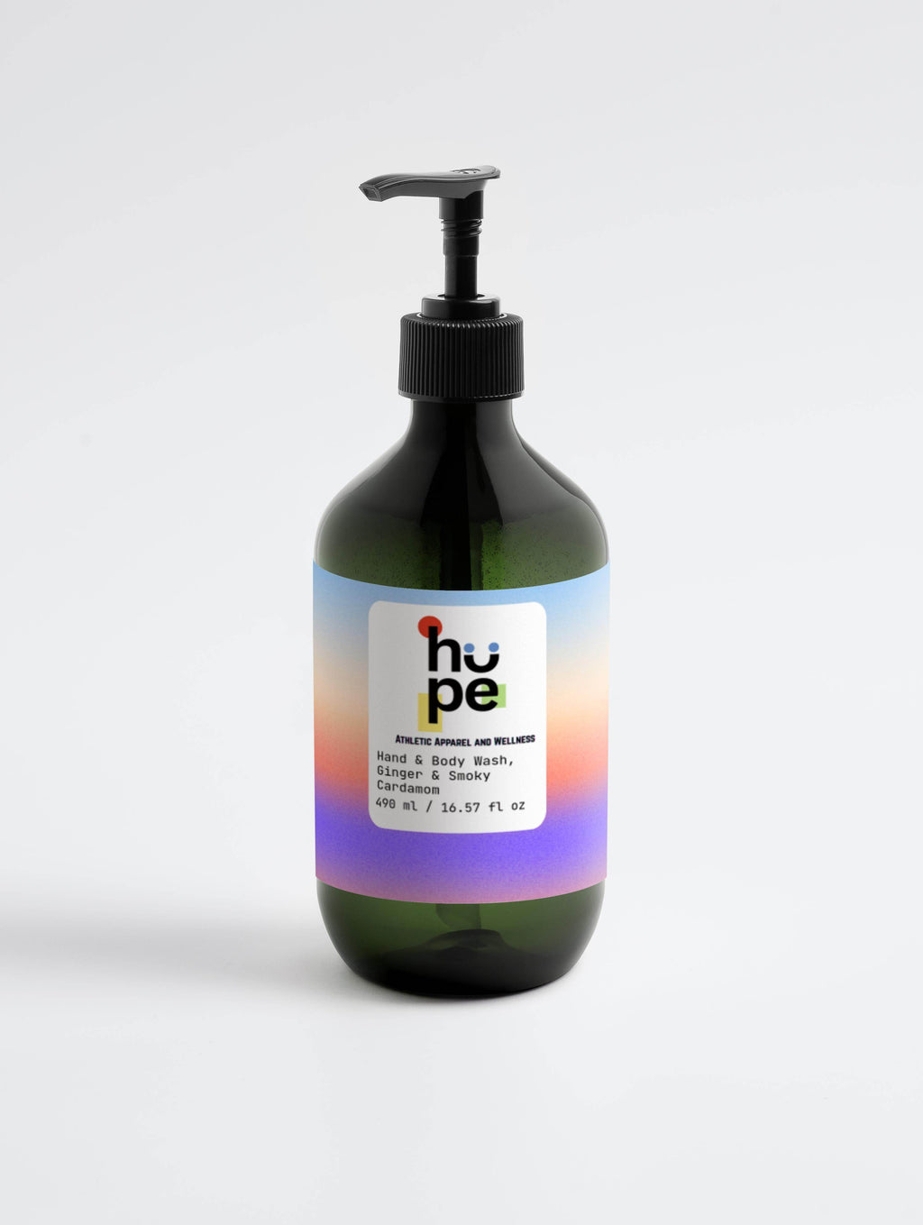 Hand & Body Wash - Ginger Cardamom Hand Wash | Invigorating Ginger & Smoky Cardamom | 16.57 fl oz - HOPE Athlete Apparel & Wellness 