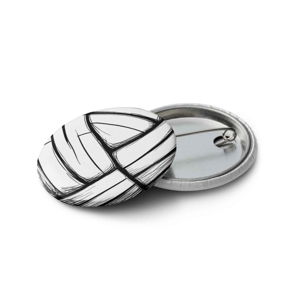 Volleyball Tournament Gift Pins - Collectible Set of 5 Unique Pin Buttons - HOPE Athlete Apparel & Wellness 