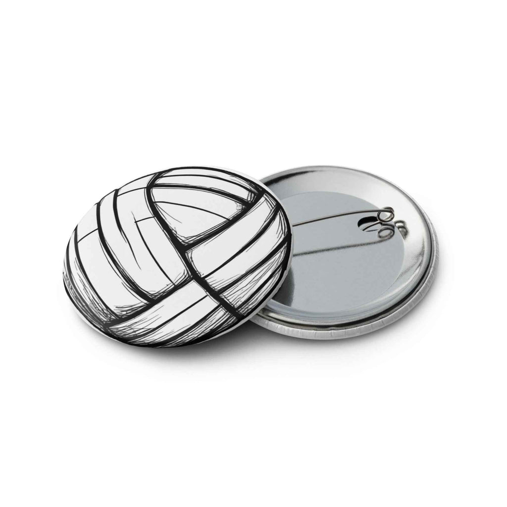 Volleyball Tournament Gift Pins - Collectible Set of 5 Unique Pin Buttons - HOPE Athlete Apparel & Wellness 