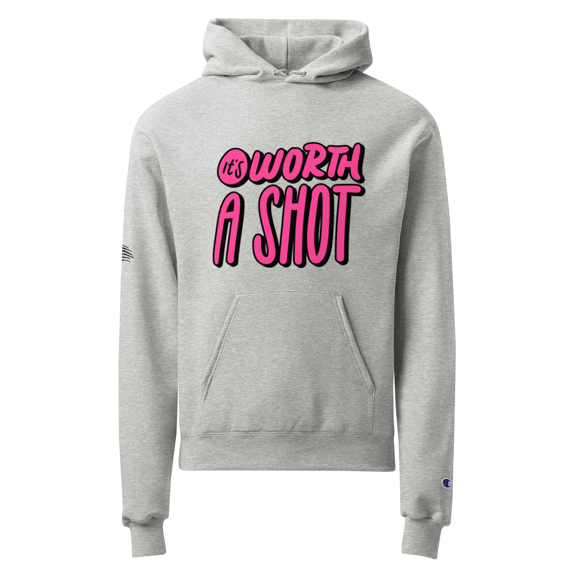 Women's Champion Hoodie - Stylish Comfort Worth a Shot -