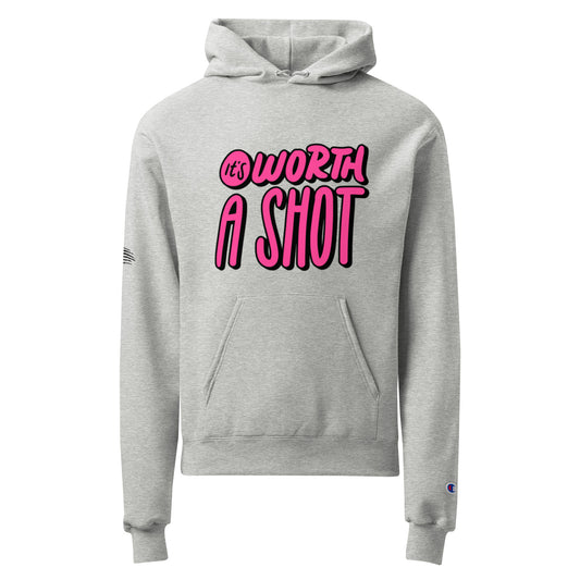 Women's Champion Hoodie - Stylish Comfort Worth a Shot -