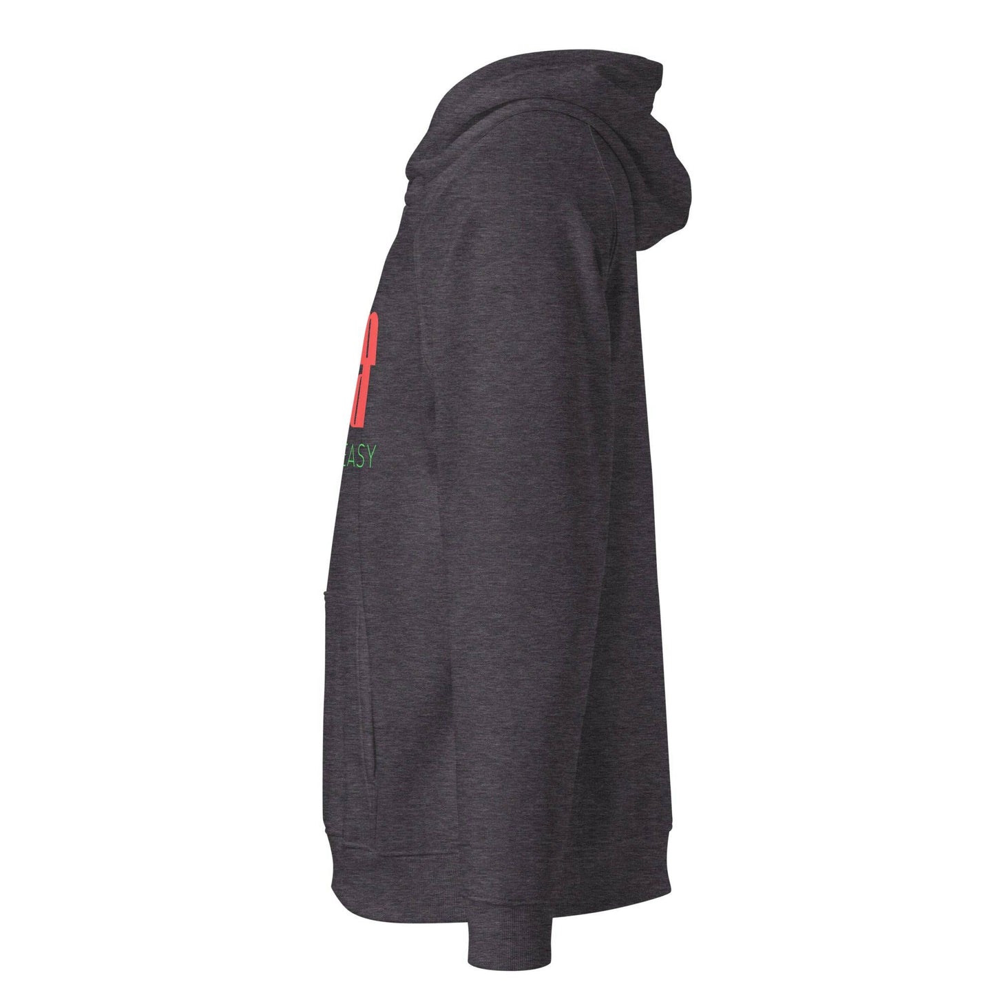 Men's Eco Raglan Hoodie for Intense Training and Comfort -