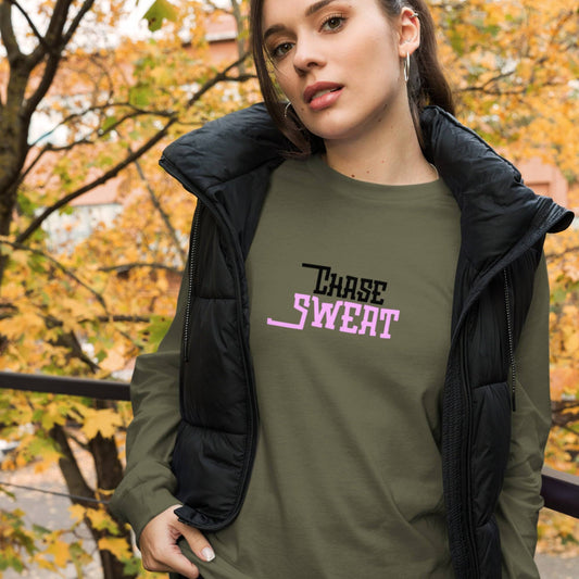 Women's Long Sleeve Sweatshirt for Comfort and Style -