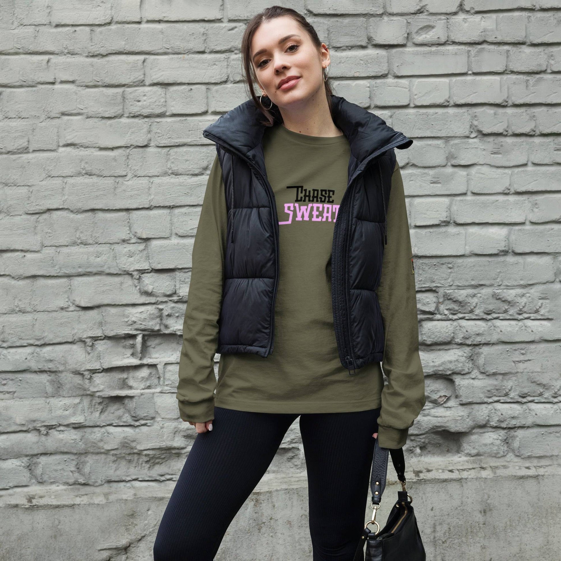 Women's Long Sleeve Sweatshirt for Comfort and Style -