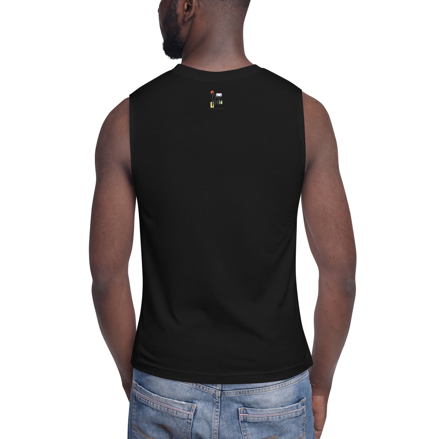 Men's Hustle Muscle Shirt - Fitness Gym Tee for Motivation