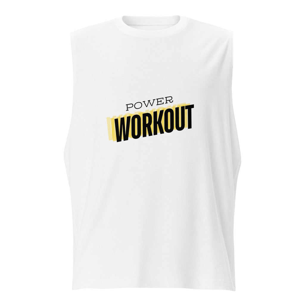 Men's Muscle Workout Shirt for Power Performance - Unleash Your Strength  - HOPE Athlete Apparel and Wellness