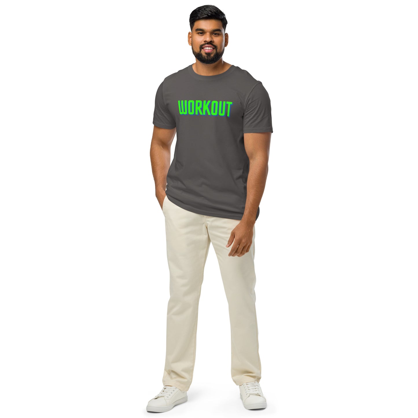 Men's Organic Mid-Light T-Shirt Workout | Fitness Apparel for Gym Enthusiasts
