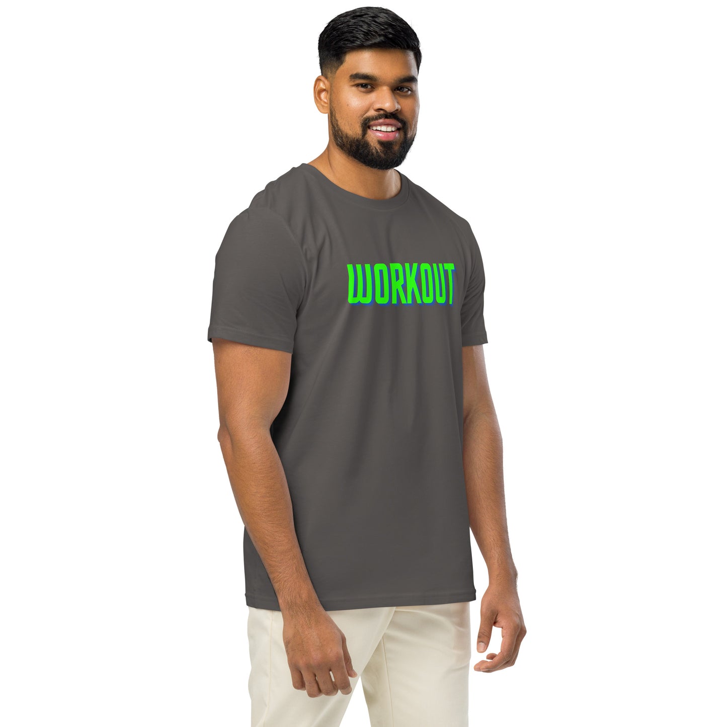 Men's Organic Mid-Light T-Shirt Workout | Fitness Apparel for Gym Enthusiasts