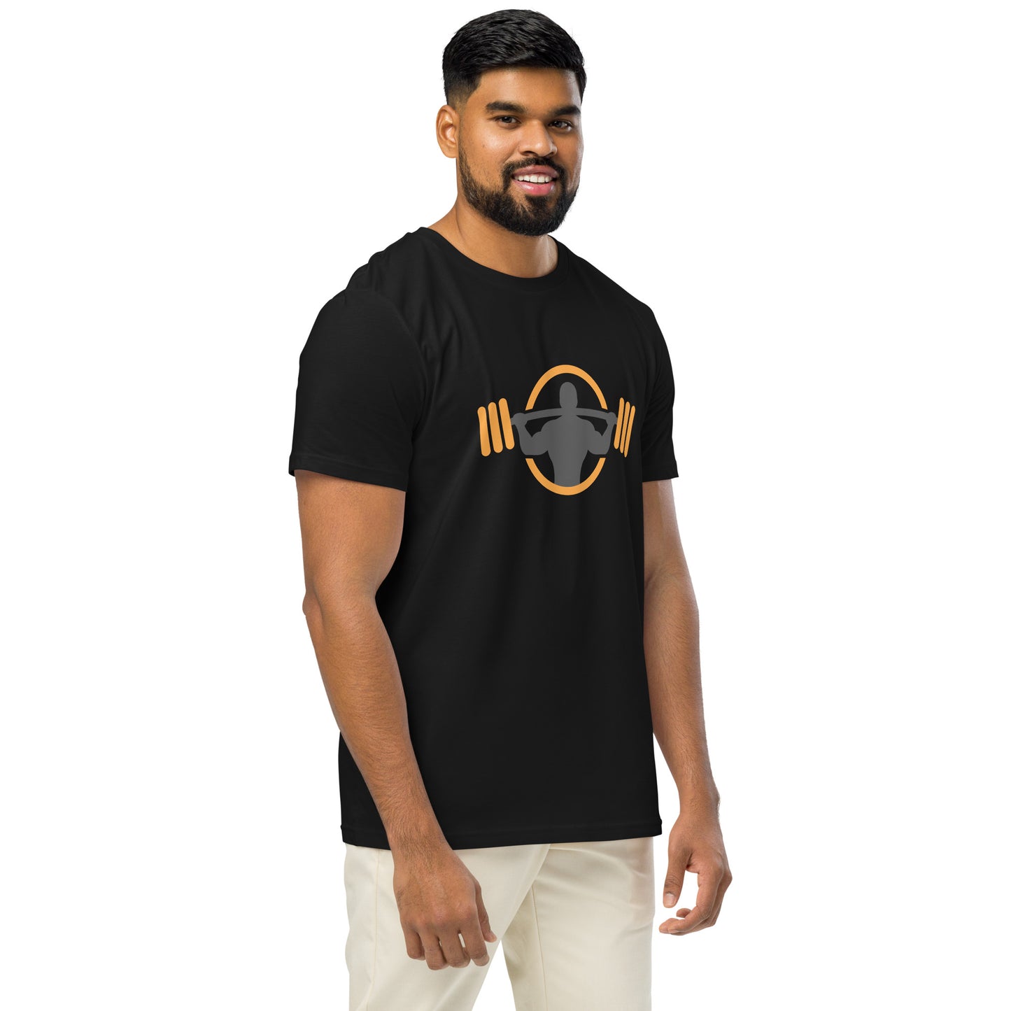 Men's Organic Mid-Light T-Shirt Weightlifting | Fitness Apparel for Lifters