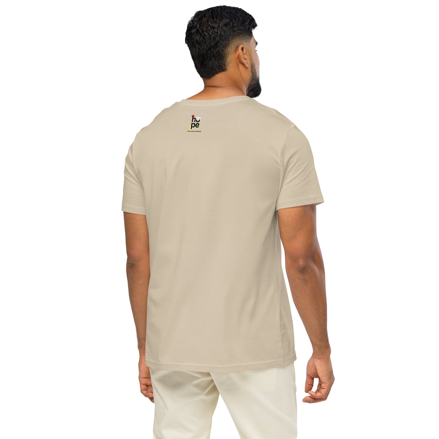Men's Organic Mid-Light T-Shirt Power Workout | High-Intensity Fitness