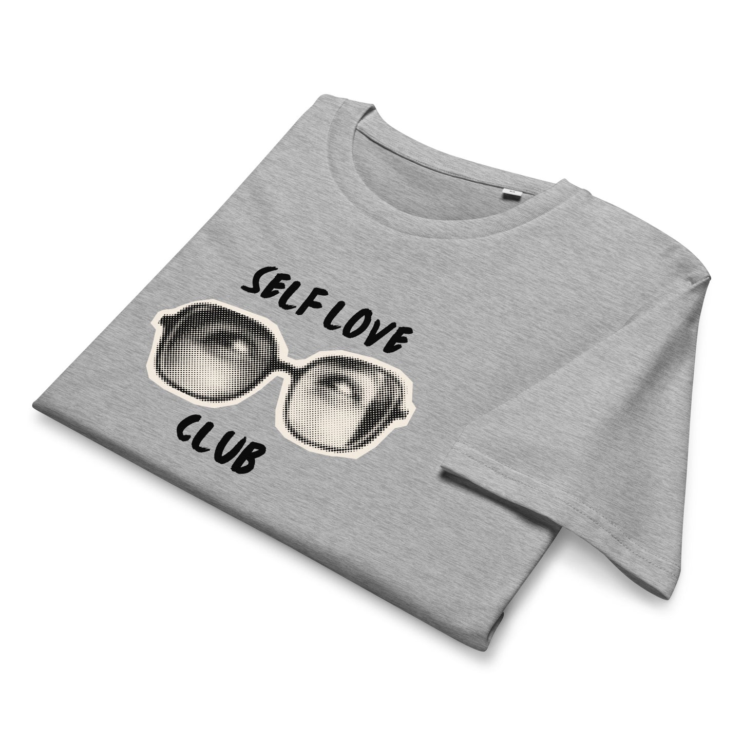 Men's Organic Mid-Light T-Shirt Self Love Club Fitness | Empowering