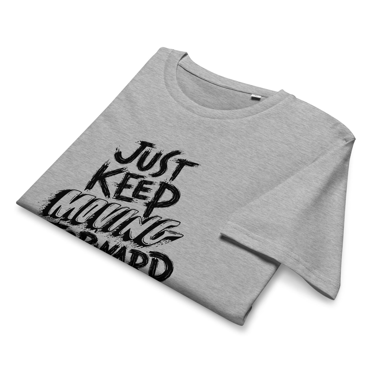 Men's Organic Mid-Light T-Shirt Just Keep Moving Forward