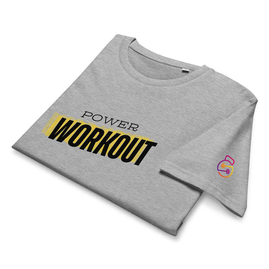 Men's Organic T-Shirt for High-Intensity Fitness Workouts