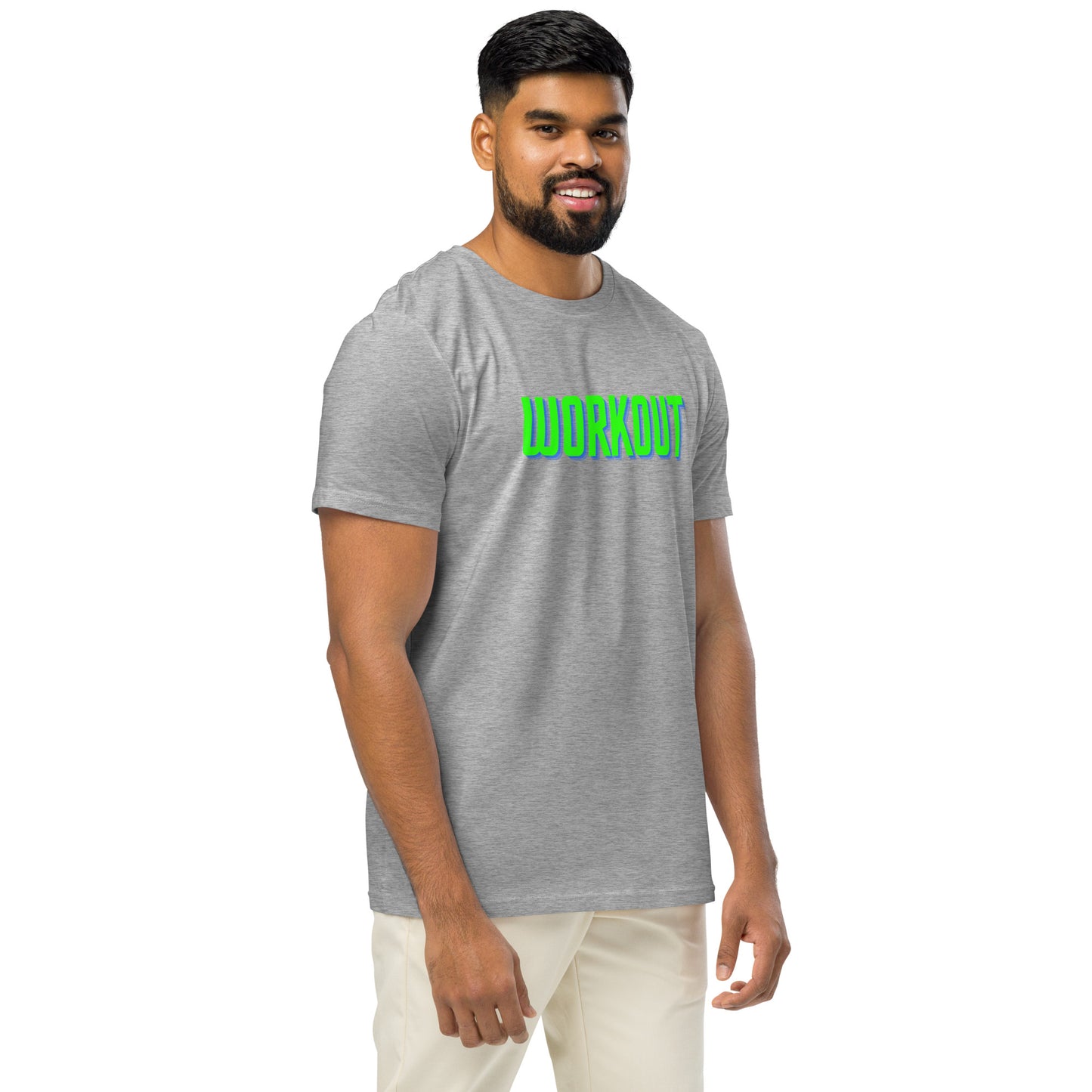 Men's Organic Mid-Light T-Shirt Workout | Fitness Apparel for Gym Enthusiasts