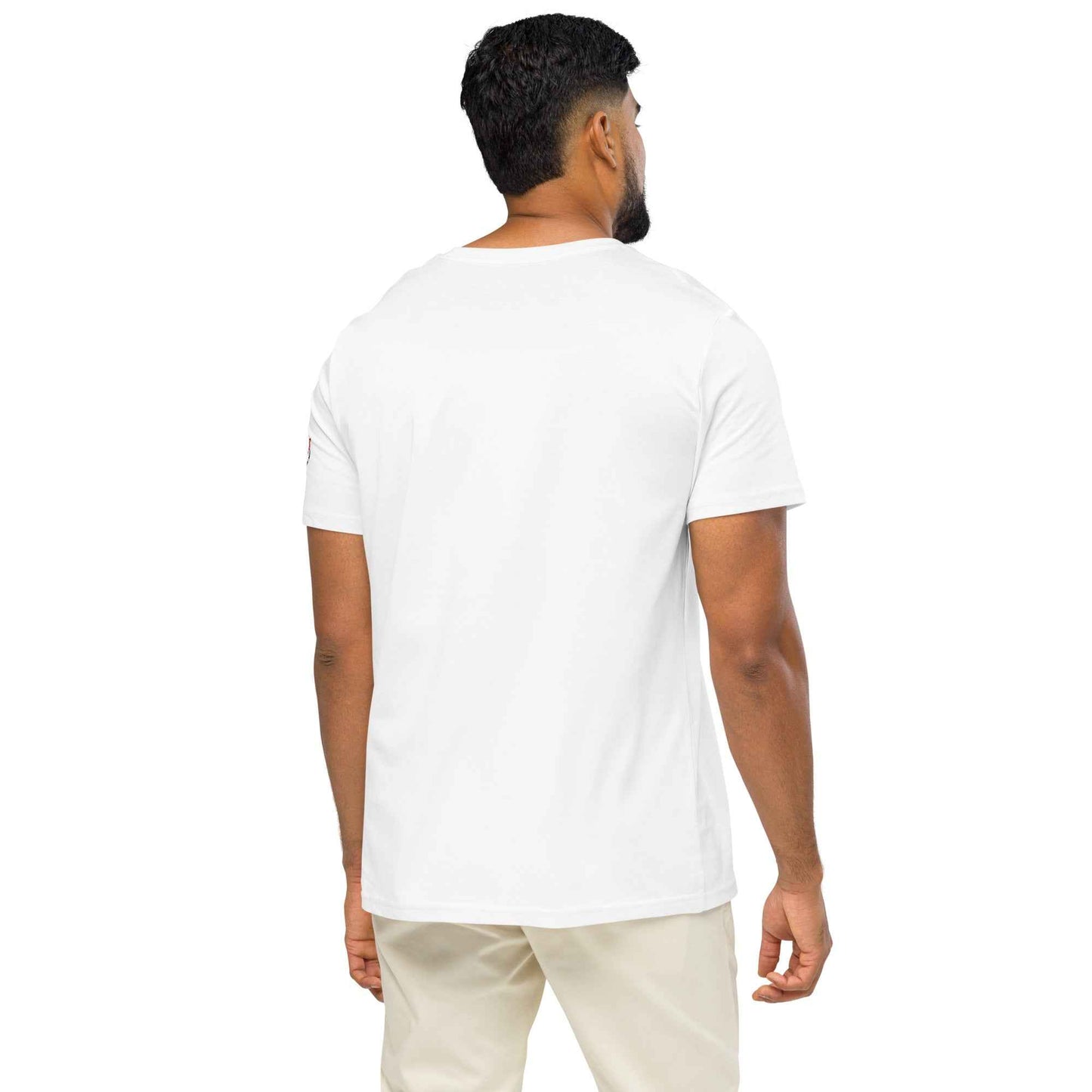 Men's Organic Fitness T-Shirt - Mid-Light Gym Mode On Apparel