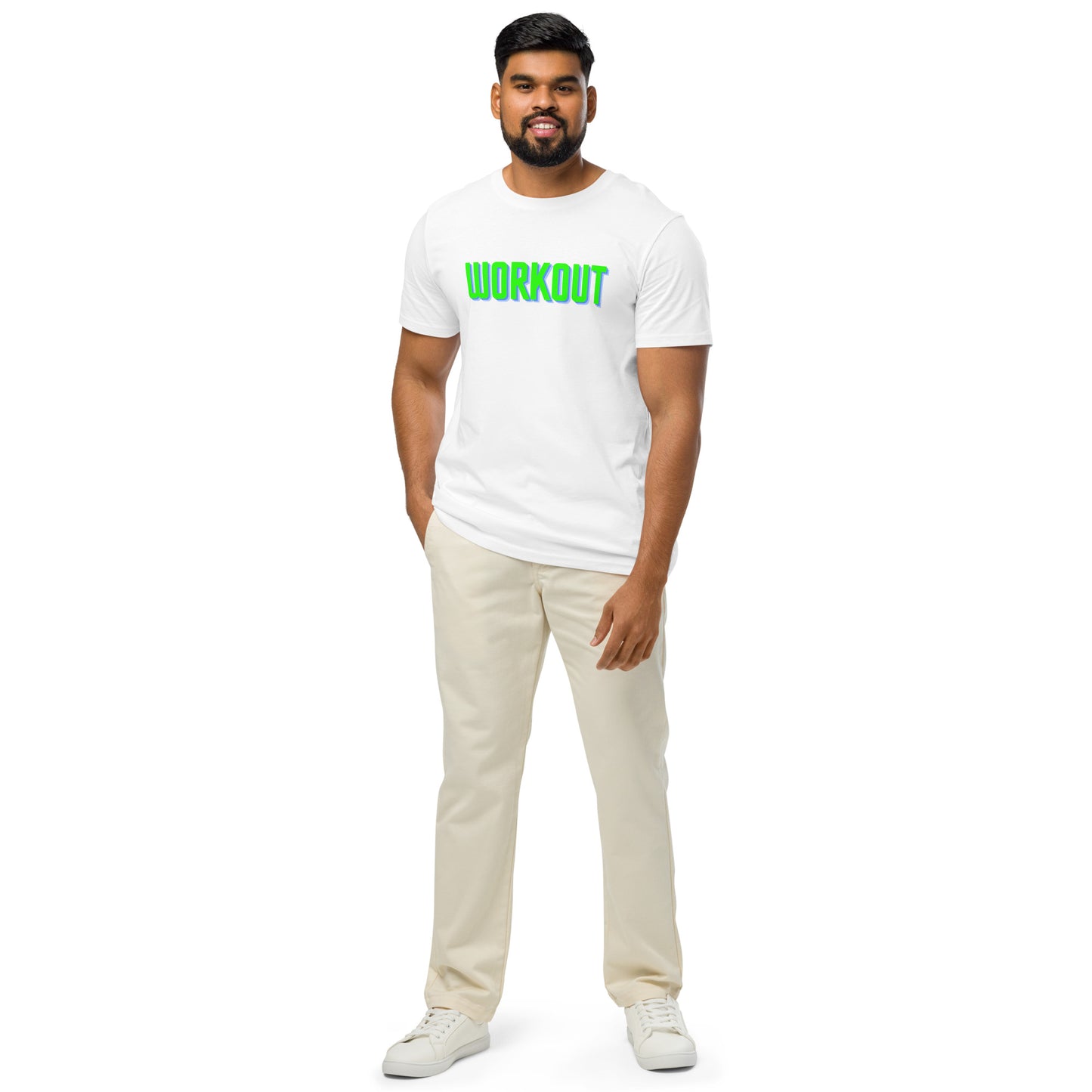 Men's Organic Mid-Light T-Shirt Workout | Fitness Apparel for Gym Enthusiasts