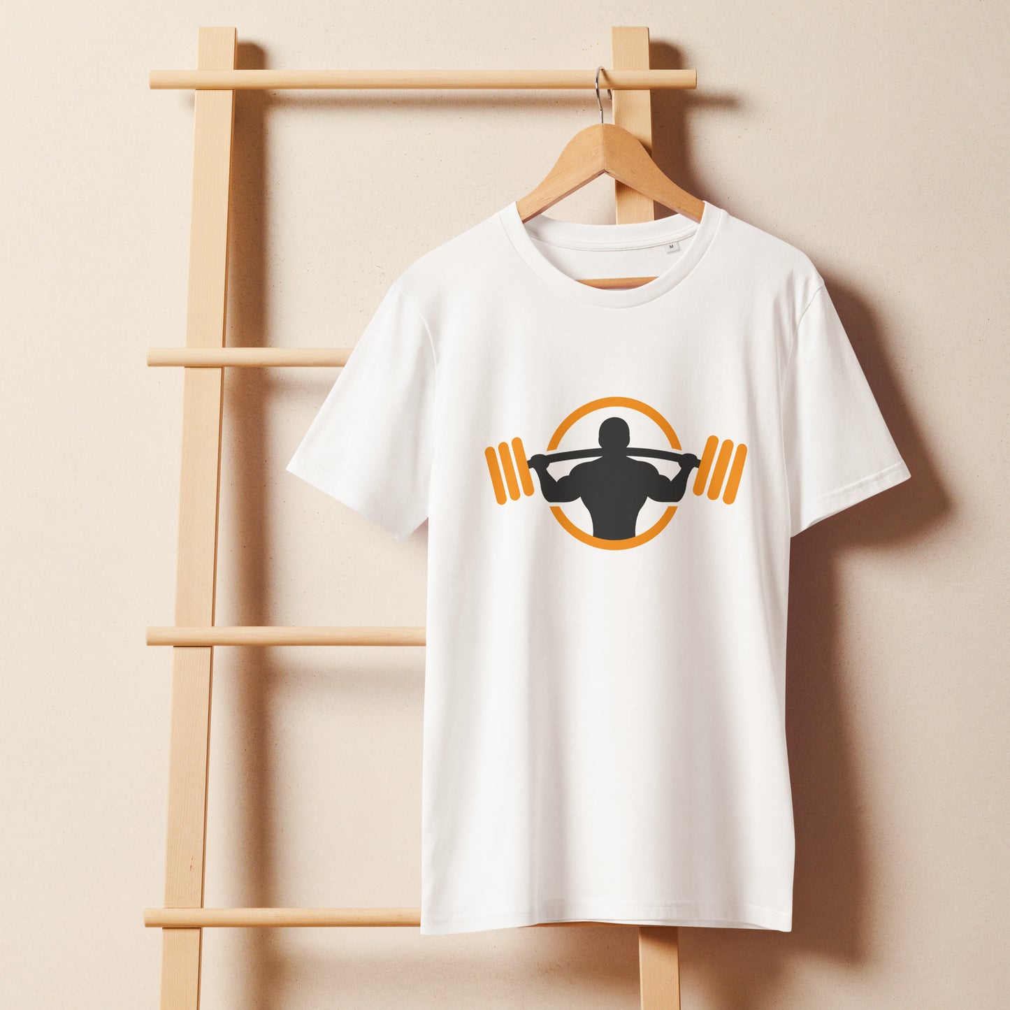 Men's Organic Mid-Light T-Shirt Weightlifting | Fitness Apparel for Lifters