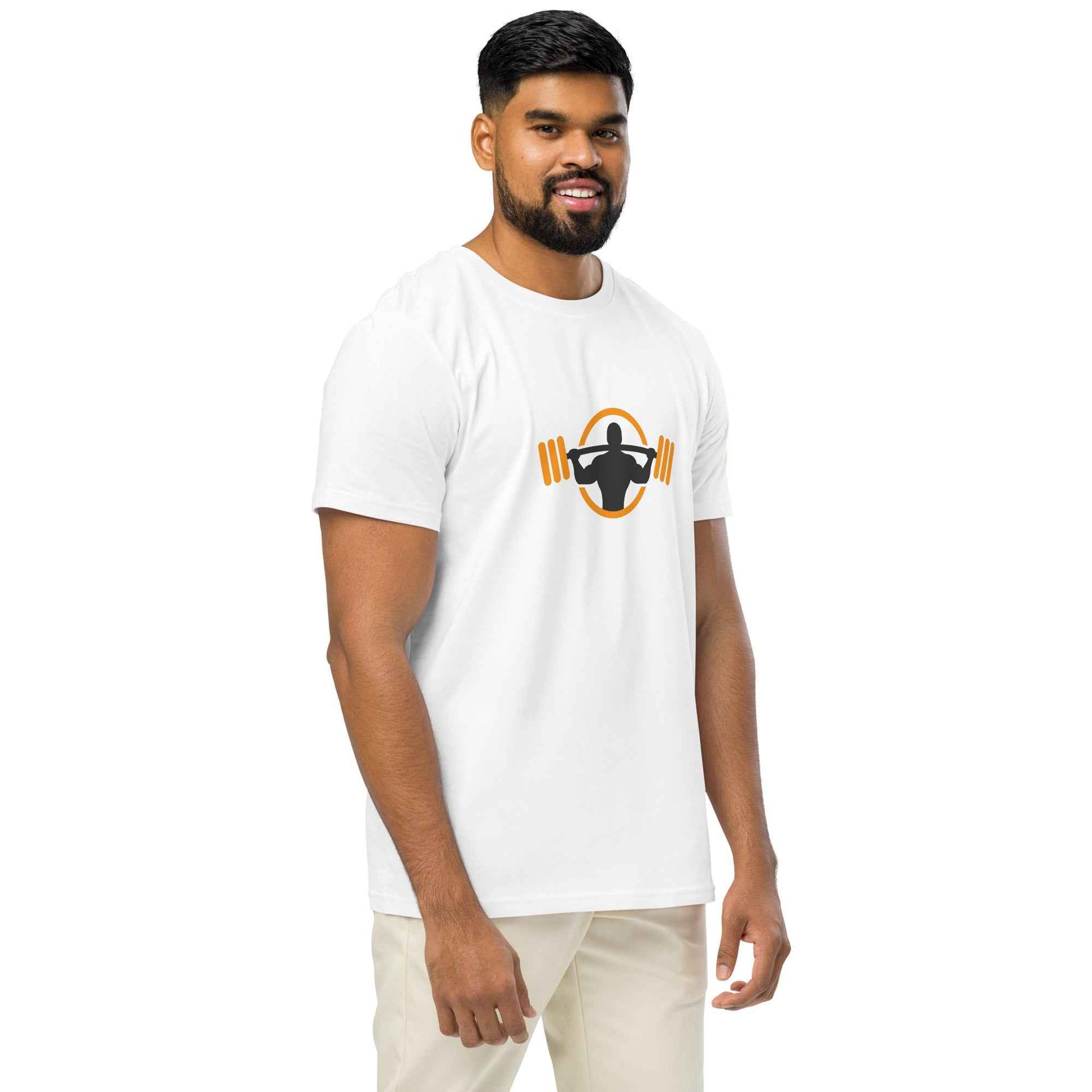 Men's Organic T-Shirt for Weightlifting | Mid-Light Fitness Apparel for Lifters