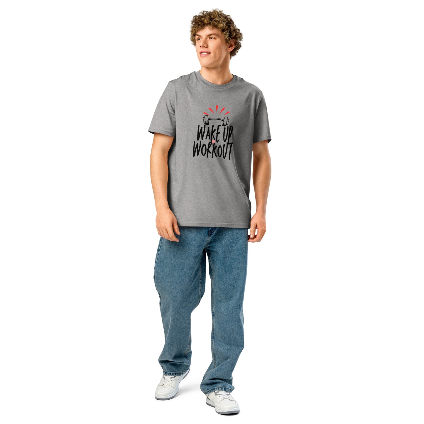 Men's Organic Ribbed Neck T-Shirt | Sustainable Casual Wear